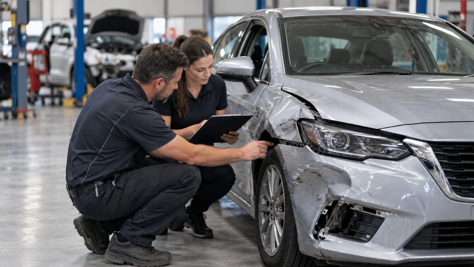 When is a car written off after a crash?
